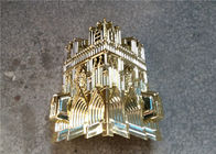 تخصيص العذراء البلاستيك النعش زوايا شاحب الذهبي النمط الأمريكي مع الكاتدرائية