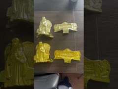 أجهزة ركن النعش البلاستيكية الممتازة، زخرفة نعش متينة