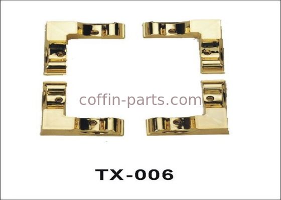 Bright Surface Coffin Fittings , Eco Friendly Casket Hardware Supplies