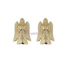 Zinc PP 4pcs Plastic Corner Casket Swing Bar Parts Of A Coffin