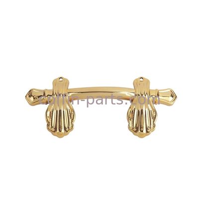 Gold Lightweight Plastic Coffin Handles PP Material