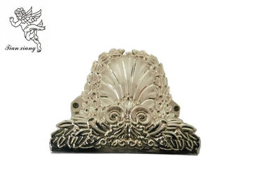 European Style Casket Corners Pale Gold PP Virgin Plastic 18# With Steel Tubes