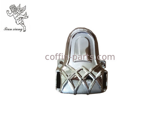Sliver Funeral Coffin Corner 5B # , Professionnal Casket Accessories Suppliers