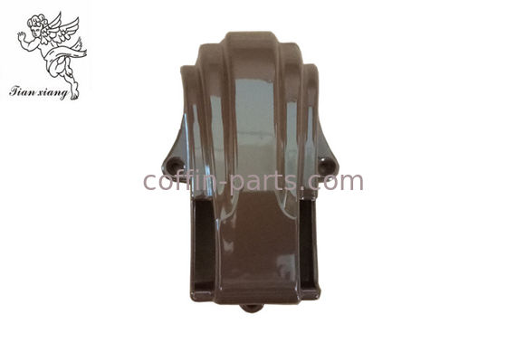 Brown PP Virgin Casket Corners Coffin Decorative Hardware 7# Color Customized
